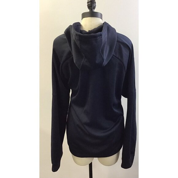 Adidas Mens XL Hoodie Sweatshirt Navy Blue - Picture 2 of 2